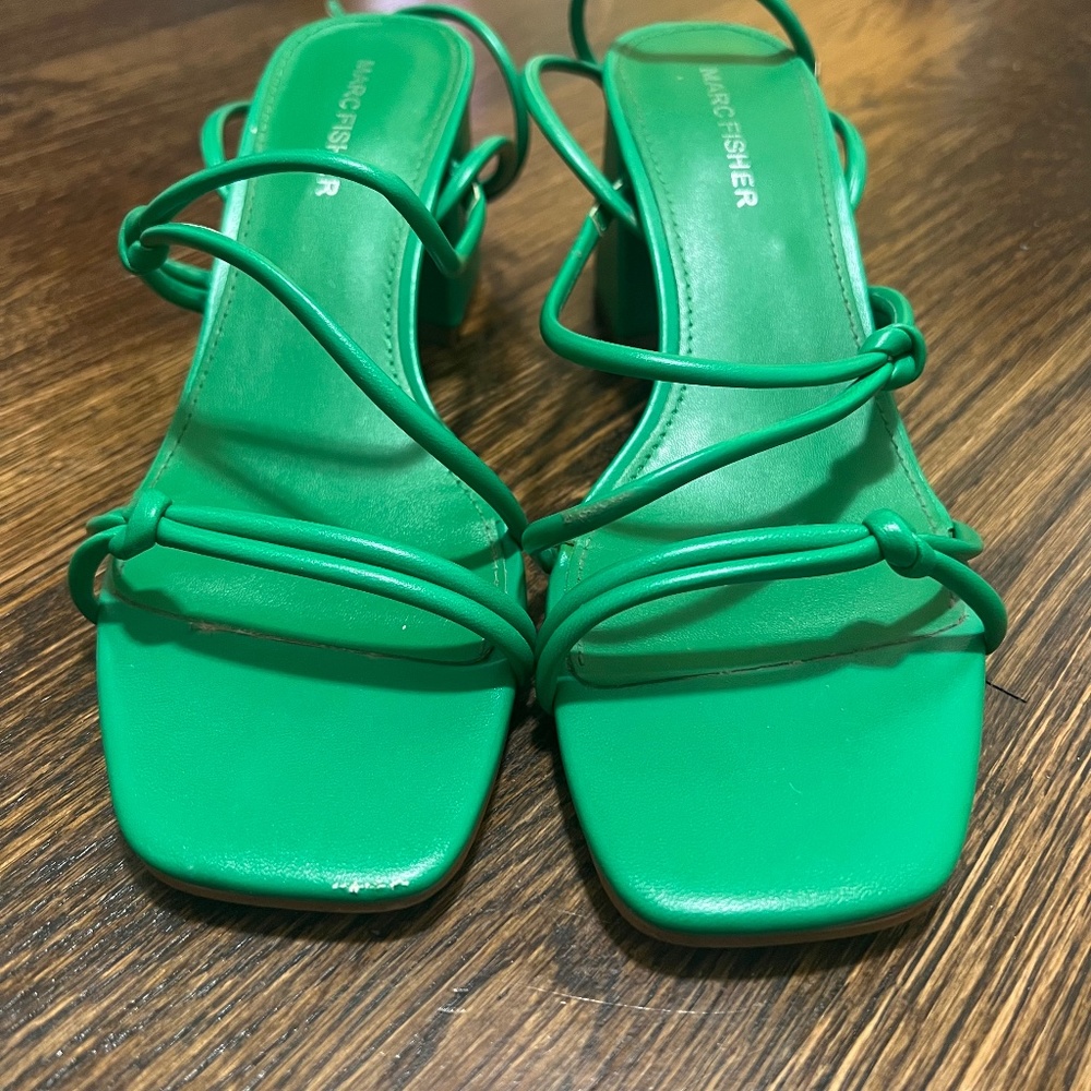 Marc Fisher Strappy Sandal block heel